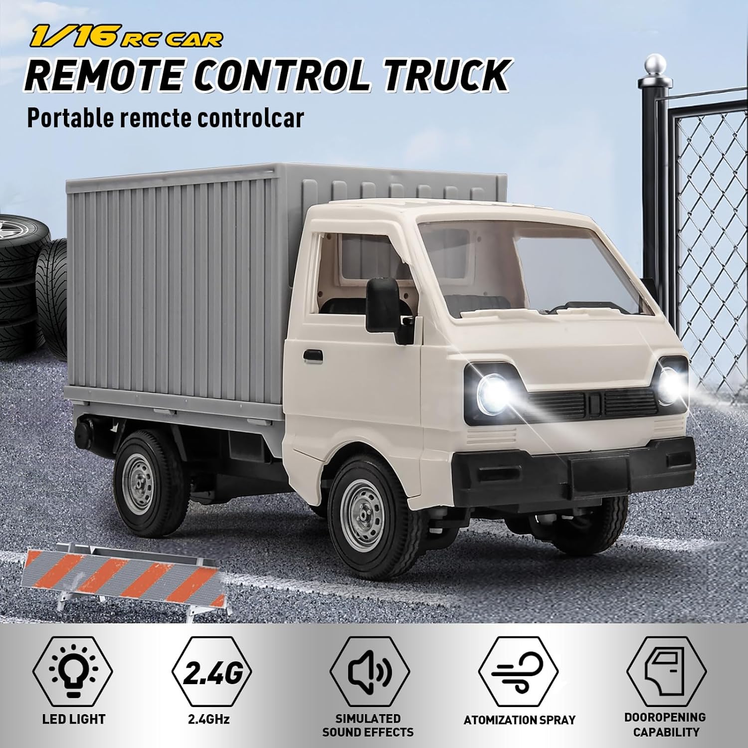 Rc Hobby Workbench - KF21 RC Truck 1:16 2.4GHZ Samochód