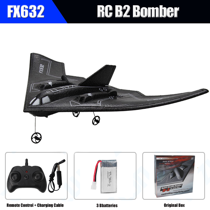 Rc Planes Horizon Hobby - Samolot RC B2 Stealth, 2-kanałowy, rozpiętość