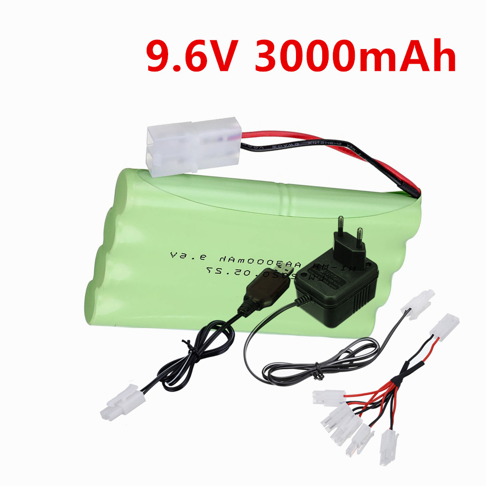 Rc Hobby Models - Akumulator NiMH 9.6V 3000mAh lub ładowarka