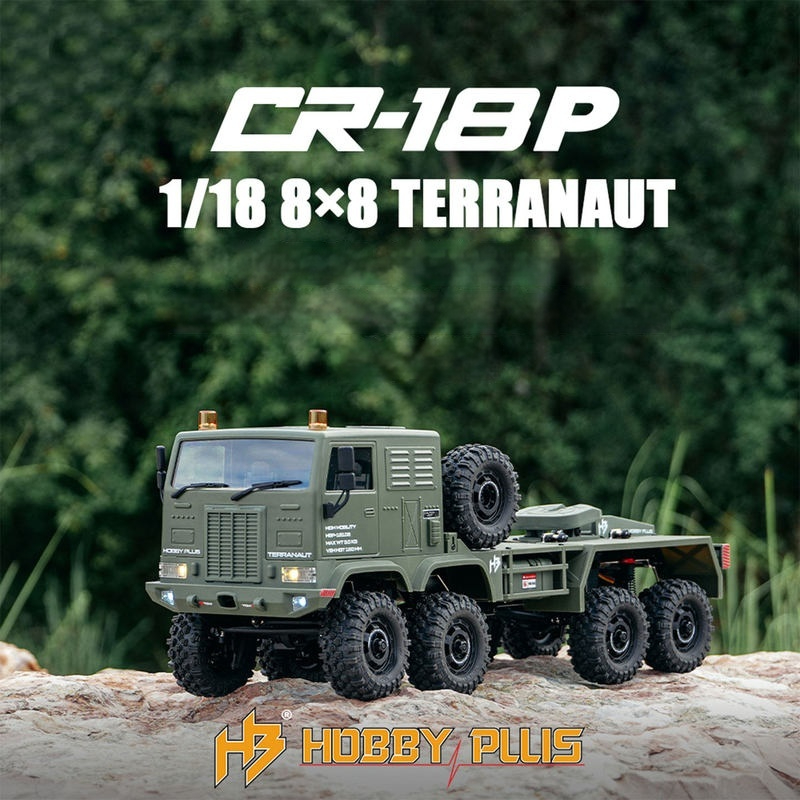 Hobby Plus 1/18 CR18P 8-kołowy – Rc Hobby Plus recenzja i cena