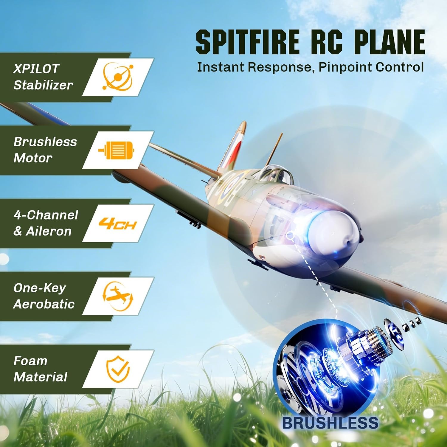 Bezszczotkowy model samolotu R – Rc Planes Horizon Hobby recenzja i cena