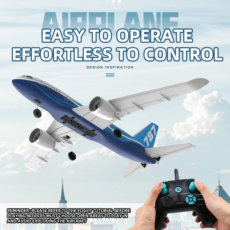 Samolot RC BM30 787 3CH 2.4G,  – Rc Planes Horizon Hobby recenzja i cena