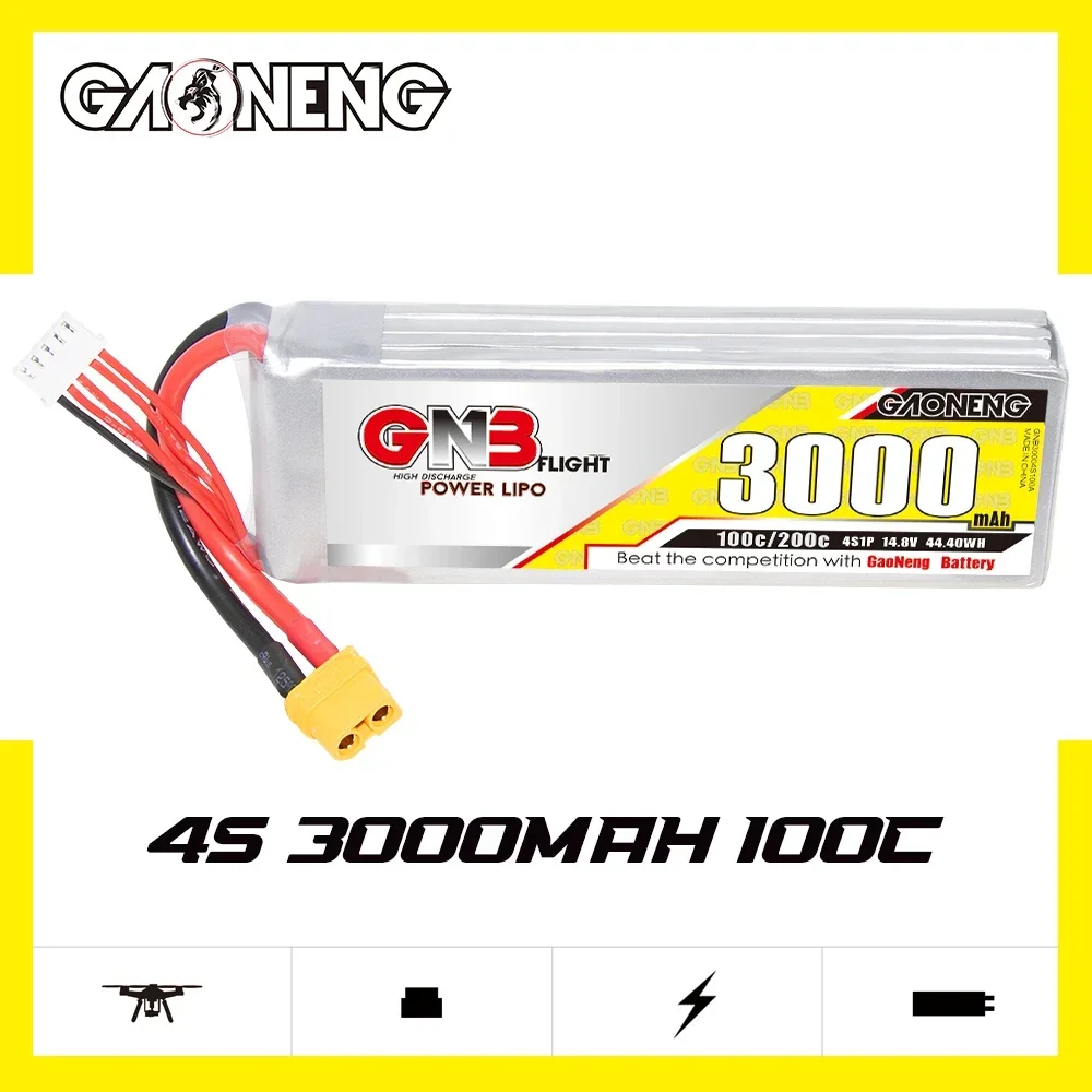 GAONENG GNB 3000mAh 4S 100C 20 – Rc Hobby Models recenzja i cena
