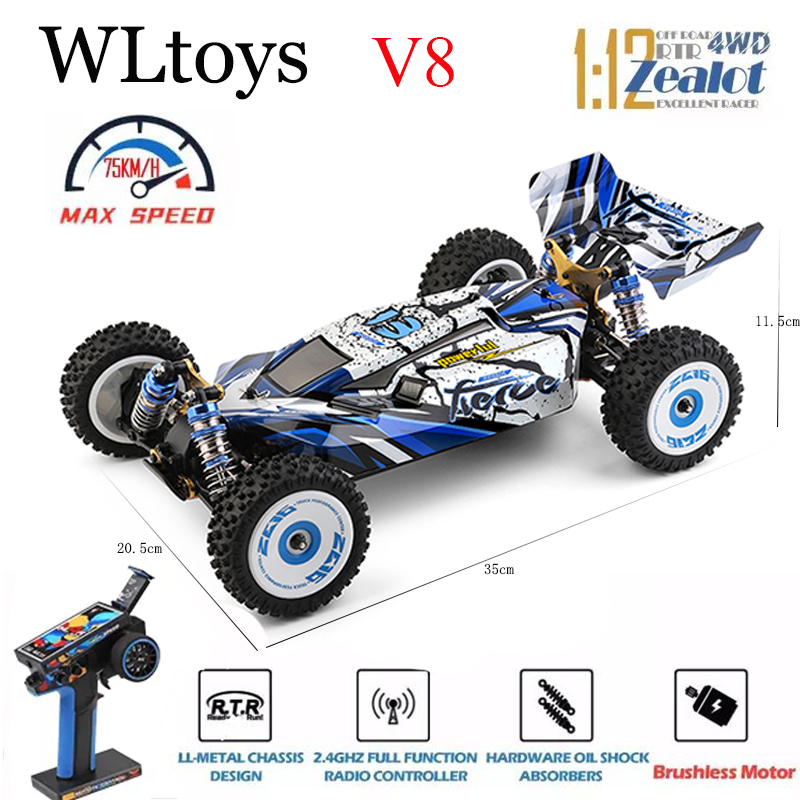 WLtoys 124017 124007   75KM/H  – Rc Hobby Workbench recenzja i cena