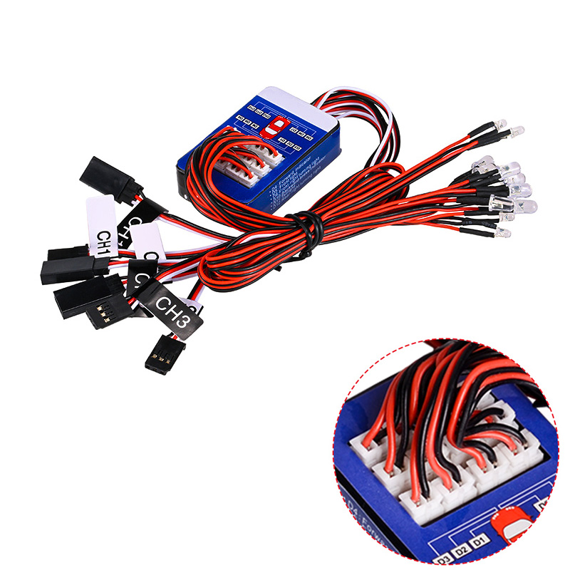 Zestaw oświetlenia RC 12 LED,  – Rc Hobby Workbench recenzja i cena