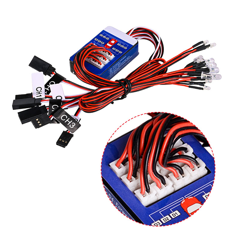 Zestaw oświetlenia RC 12 LED,  – Rc Hobby Workbench recenzja i cena