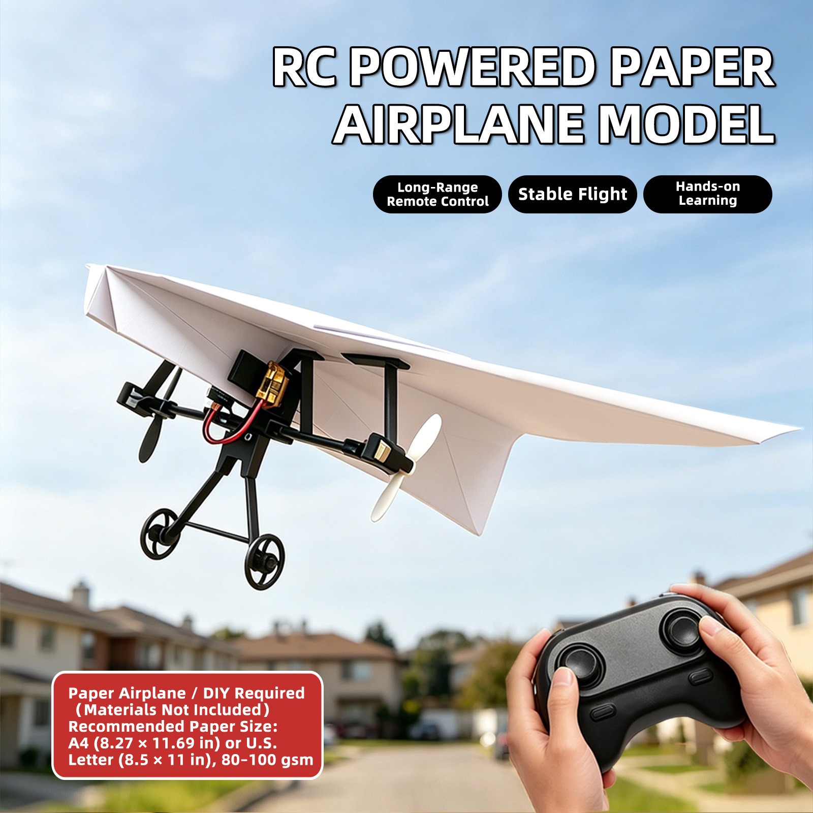 Samolot papierowy RC zdalnie s – Rc Planes Horizon Hobby recenzja i cena