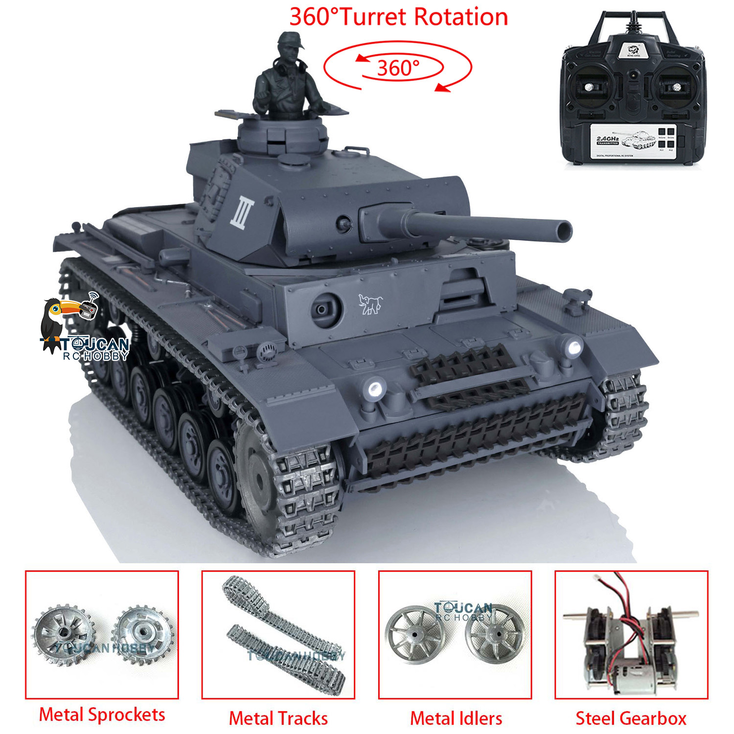 Wyprzedaż w USA Henglong 1/16  – Rc Hobby Land recenzja i cena