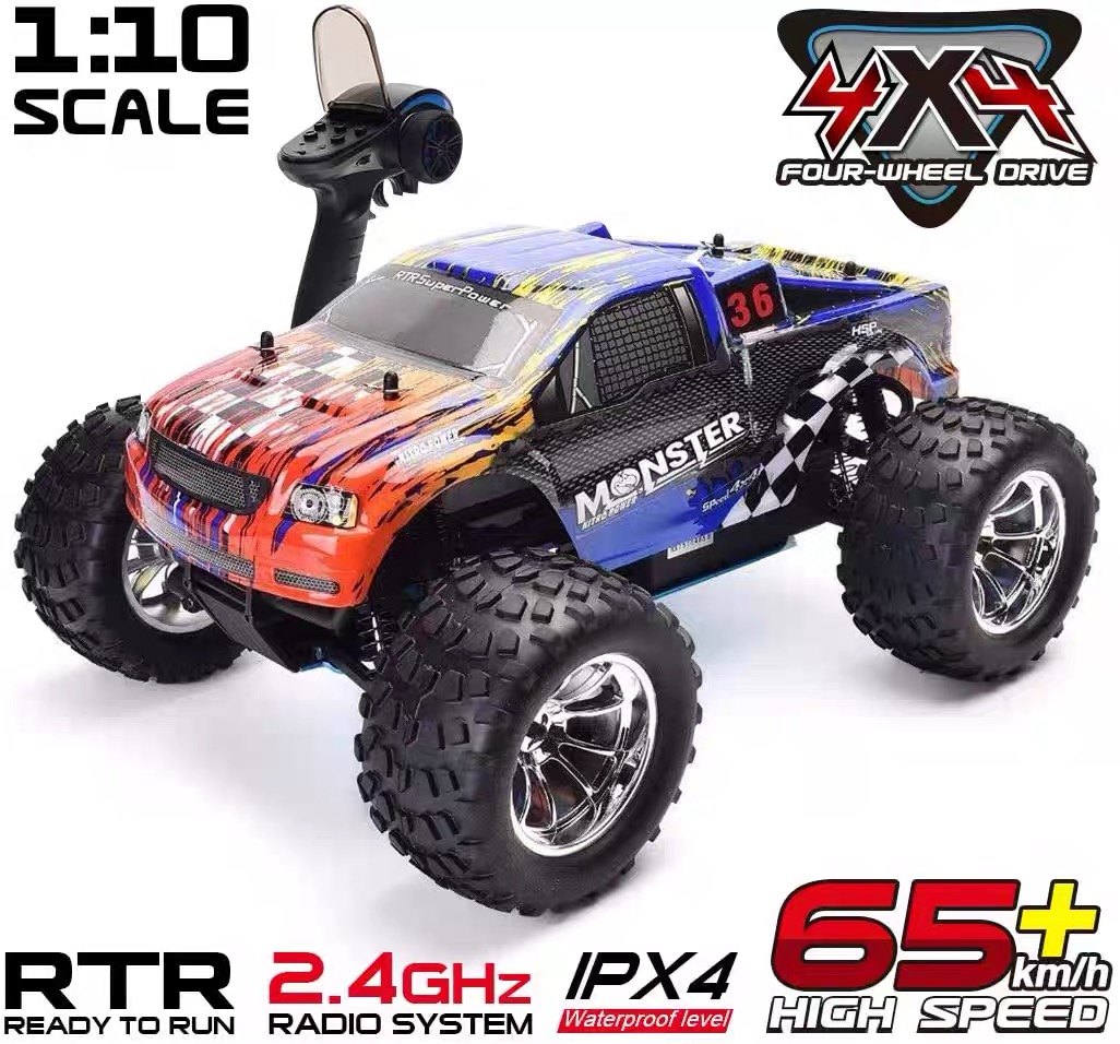 HSP RC Truck 1:10 Skala Nitro  – Rc Hobby Off Road recenzja i cena
