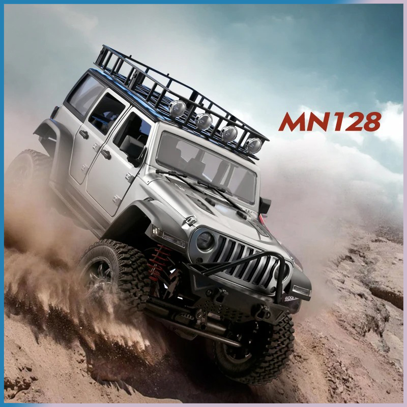 Samochód RC Crawler 4x4 MN128  – Rc Hobby Workbench recenzja i cena
