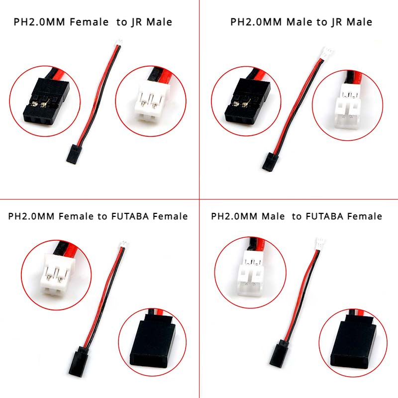 1/5/10 sztuk/partia PH2.0 męsk – Rc Hobby Models recenzja i cena